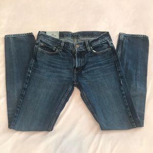 Hollister Dark Wash Slim Straight Jeans